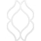 Ekena Millwork 31 16W x 46 34H x 1T Small Villarreal Decorative Fretwork Ceiling Panels, PVC CELP31X4703VIL - alternate 5